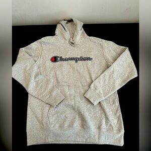 Light Grey Champion hoodie